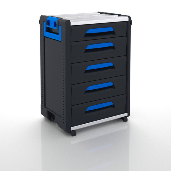Sortimo WorkMo Storage Drawer 24-750 With 5 Drawers  16 In x 21 In x 29 In Model 1000004432