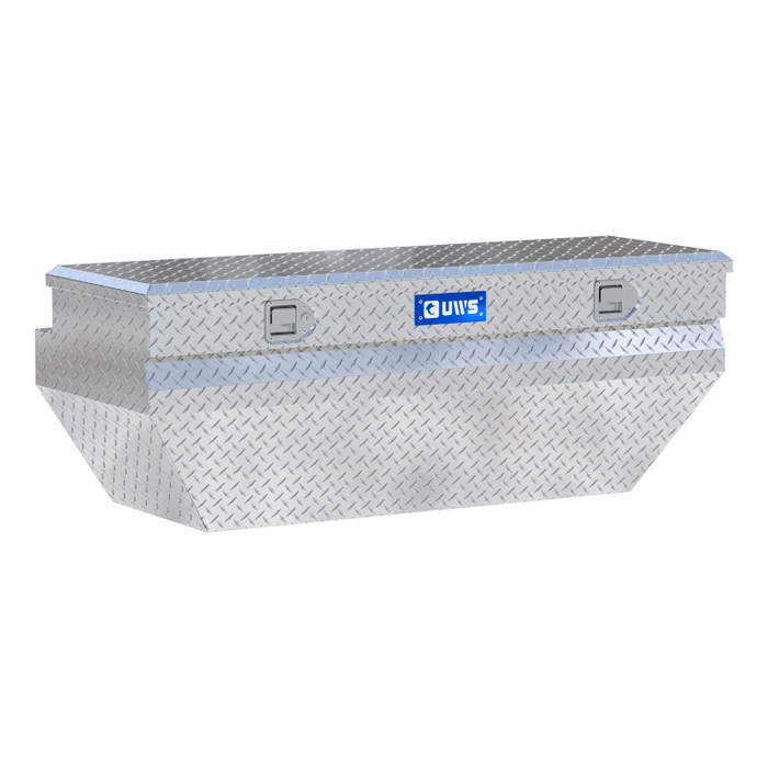 UWS Bright Aluminum 55" Wedged Angled Utility Chest Box Model TBC-55-WN