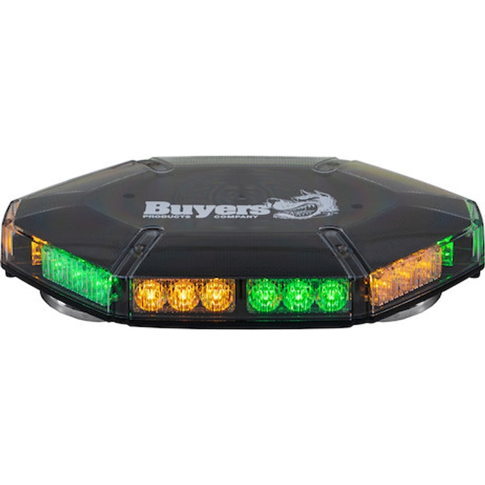 Buyers Products Amber/Green Hexagonal 30 LED Mini Light Bar Model 8891109