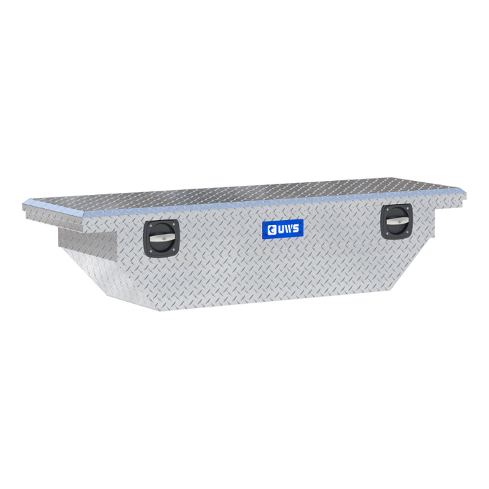 UWS Secure Lock Angled Truck Tool  Box - Low Profile Model SL-63-A-LP