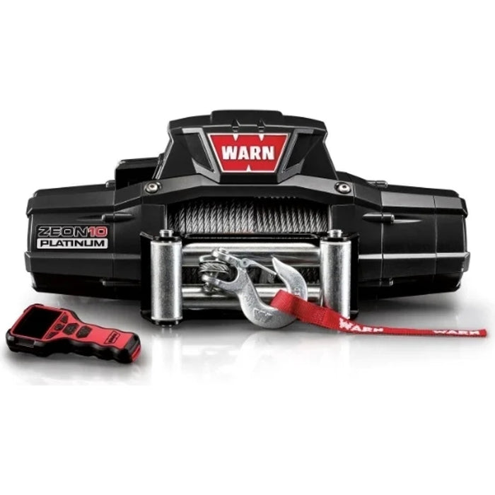 Warn ZEON 10 Platinum Winch, Pull Capacity 10,000 lb, 80 Feet Of Steel Rope Model 92810
