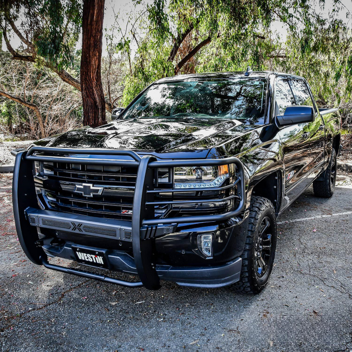 Westin Sportsman X Grille Guard Textured Black Steel Model 40-33875