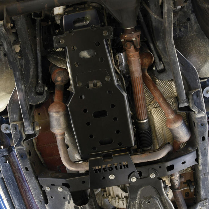 Westin Transmission Pan Skid Plate Textured Black Model 42-21125