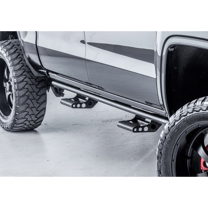 N-Fab RKR Rails For Select 16-23 Tacoma Double Textured Black Model T154RKRCC