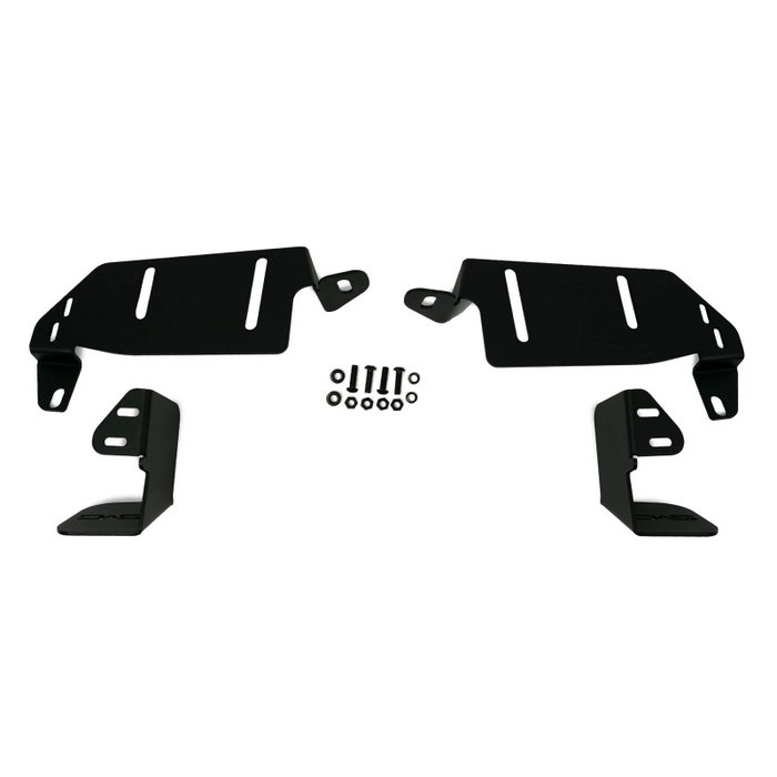 DV8 Offroad 2021-2026 Ford Bronco Factory Bumper Pocket Light Mount Model LBBR-05
