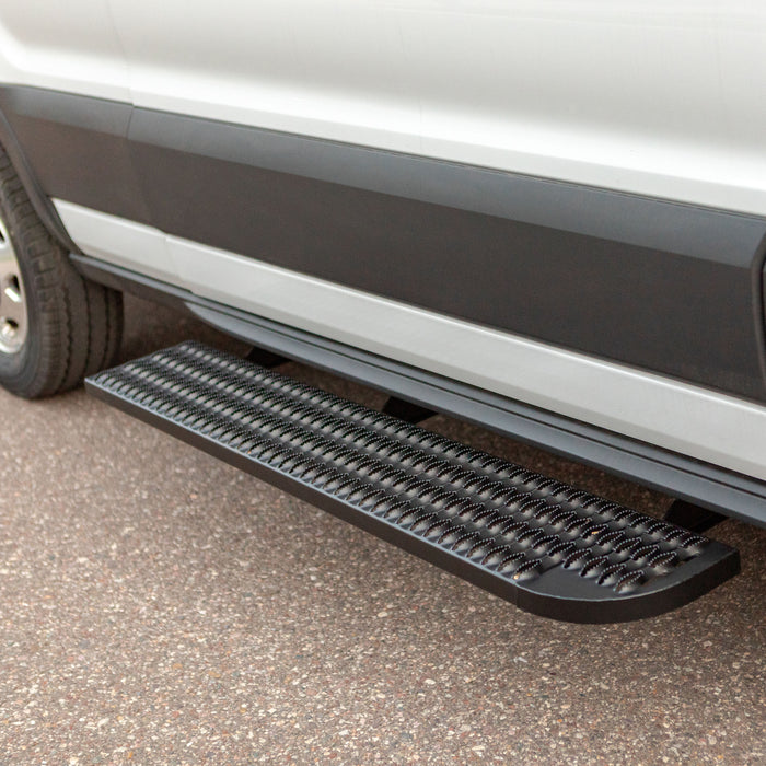 Luverne Grip Step XL 9-1/2" x 54" Steel Passenger Board Fleet Kit Select Ford Transit Model 495154-401801-0