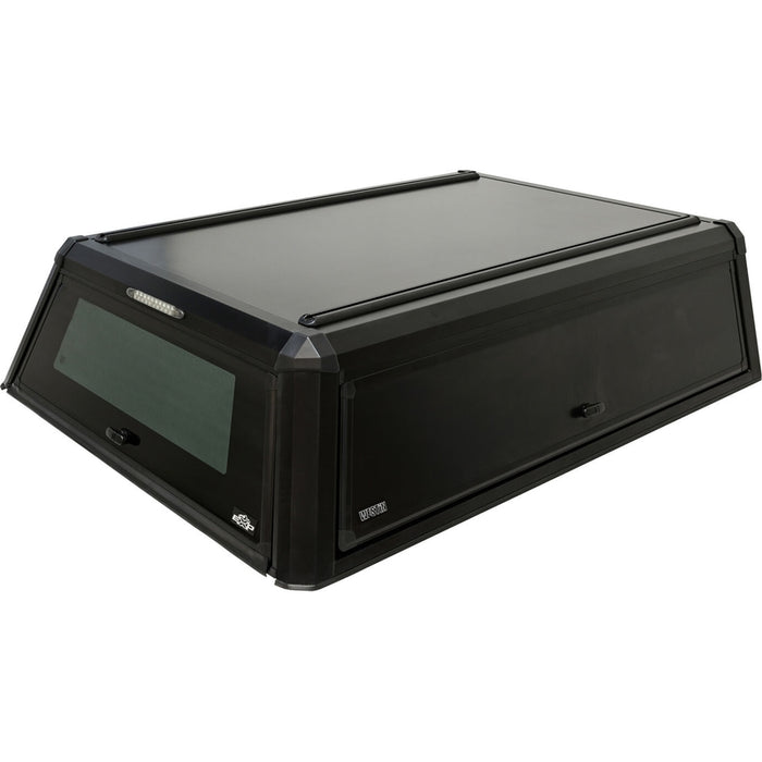 Westin EXP Truck Cap with Sliding Front Glass Matte Black Model 16-12815S