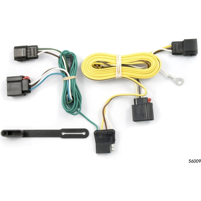 CURT Vehicle-Side Custom 4-Pin Trailer Wiring Harness, Fits Select Jeep Grand Cherokee Model 56009