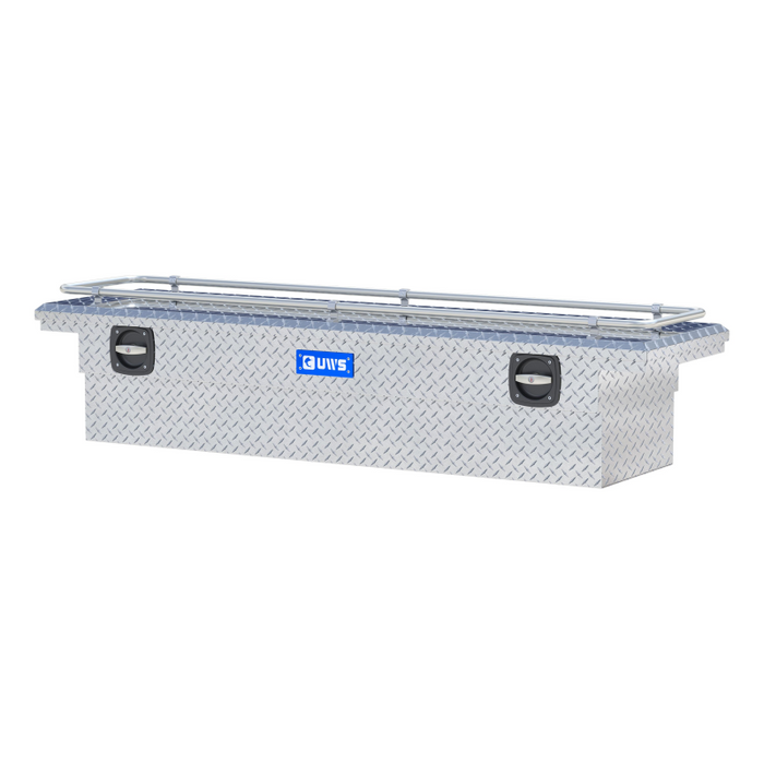 UWS Secure Lock Crossover Truck Tool Box with Low Profile & Rail Model SL-72-LP-R