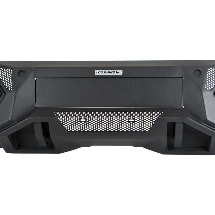 Go Rhino Element Front Bumper with Power Actuated Hide-Away Light Bar Mount Model 341861T