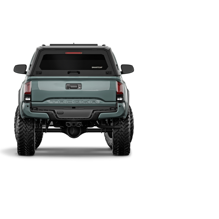 SmartCap Matte Black Truck Bed Cap EVOa Adventure Series w/ Vertical Locks Model EA1316-MB