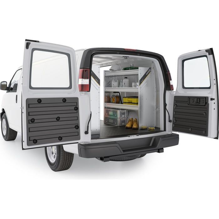 Ranger Design Aluminum Van Shelving Package for Chevrolet Express 135" Wheelbase Model GSR-27