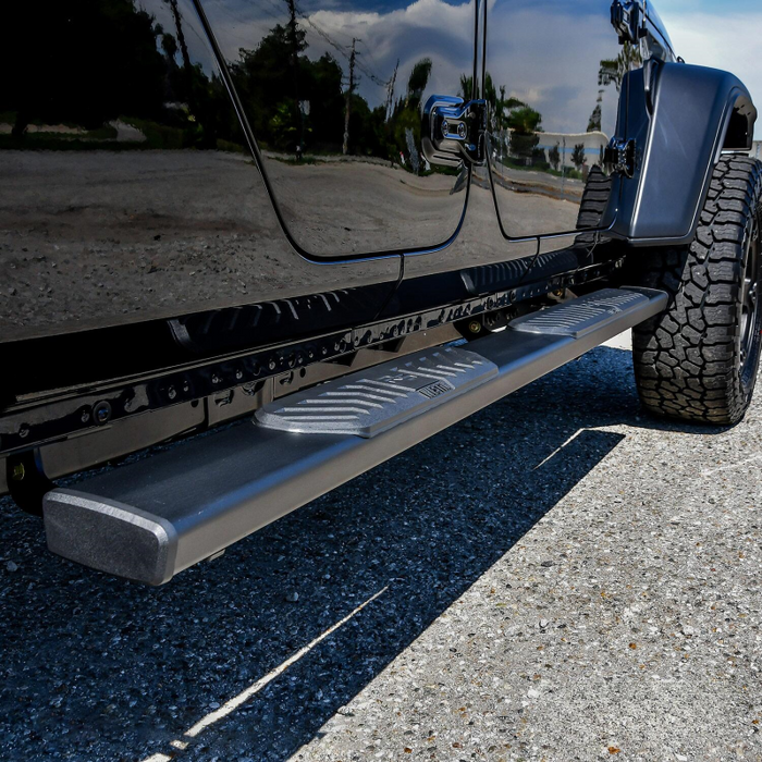 Westin R5 Step Nerf Bars Textured Black Aluminum Model 28-51325