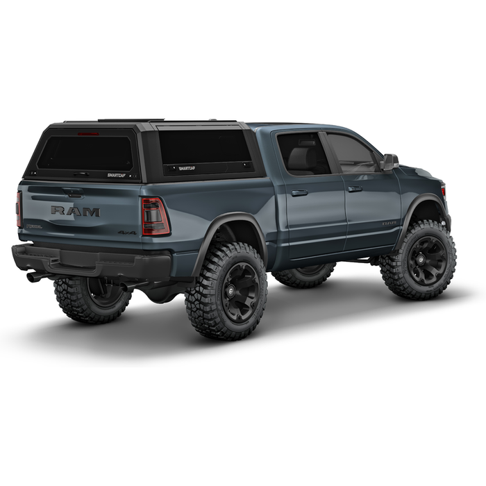 SmartCap Matte Black Truck Bed Cap EVO Sport Series w/ Horizontal Locks Model EV1000-MB