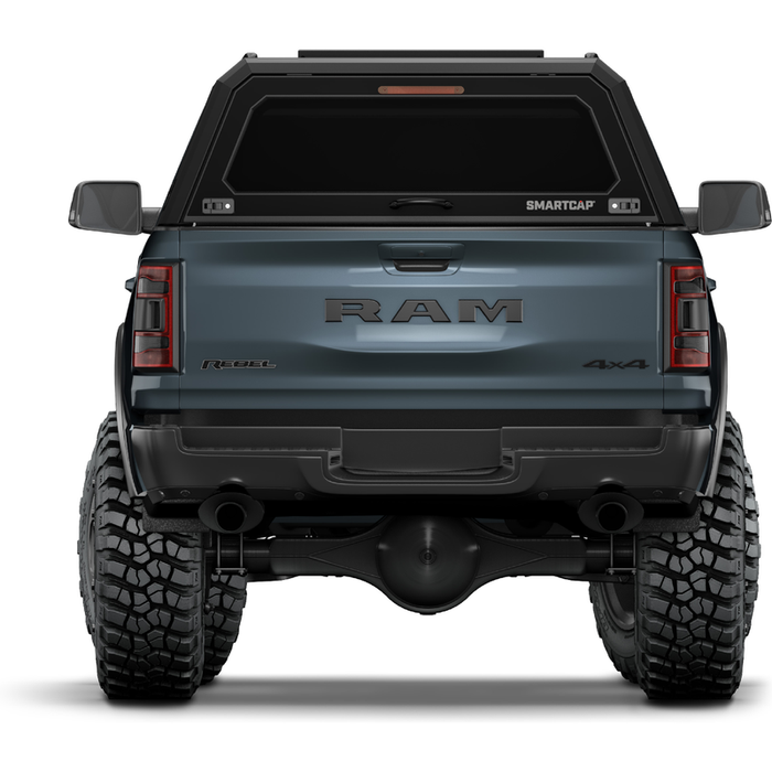 SmartCap Matte Black Truck Bed Cap EVO Sport Series w/ Horizontal Locks Model EV1000-MB