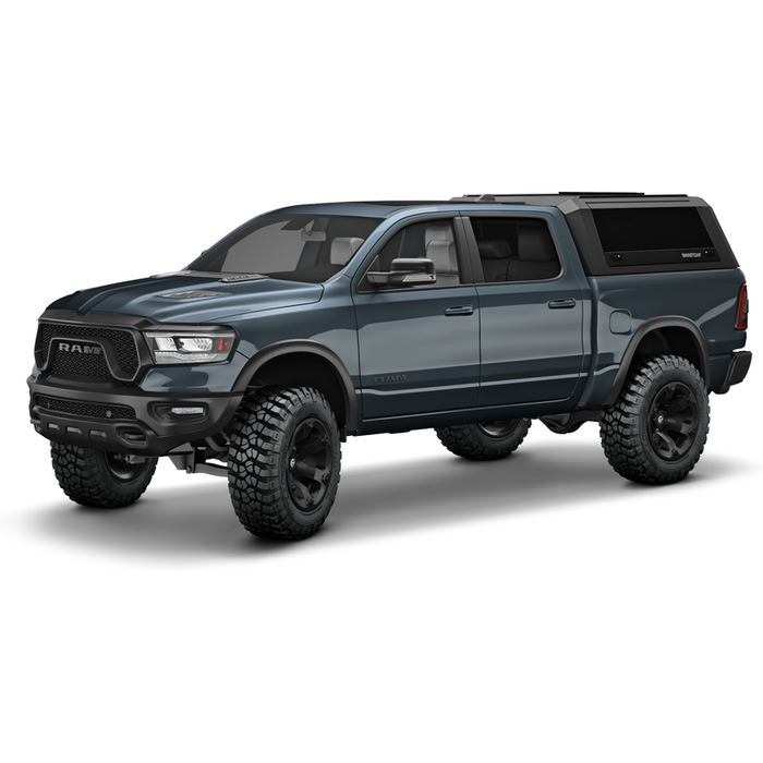 SmartCap Matte Black Truck Bed Cap EVO Sport Series w/ Horizontal Locks Model EV1000-MB