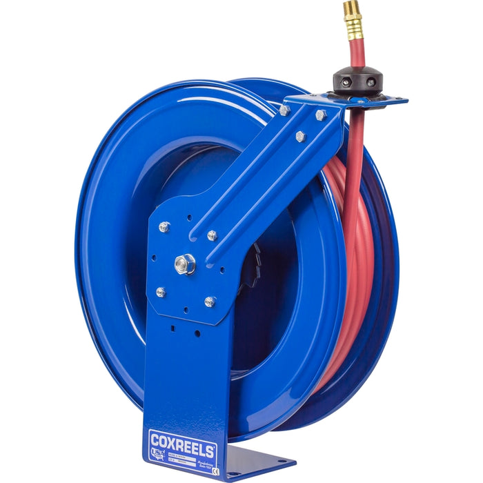 Coxreels SH Series Heavy Duty Spring Driven Hose Reel 3/4 in. x 50 ft. - Hose Included 300 PSI Model SH-N-550