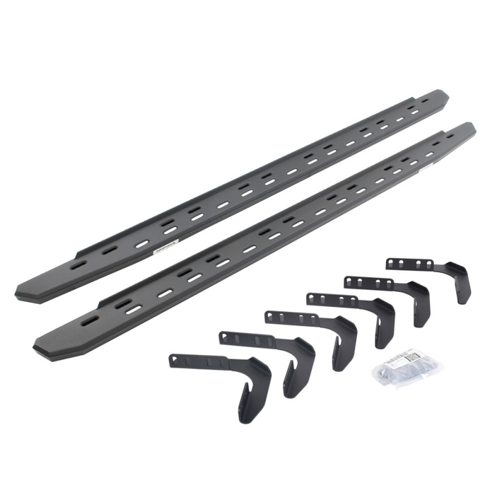 Go Rhino RB30 Slim Line Running Boards with Mounting Bracket Kit Model 69618087SPC