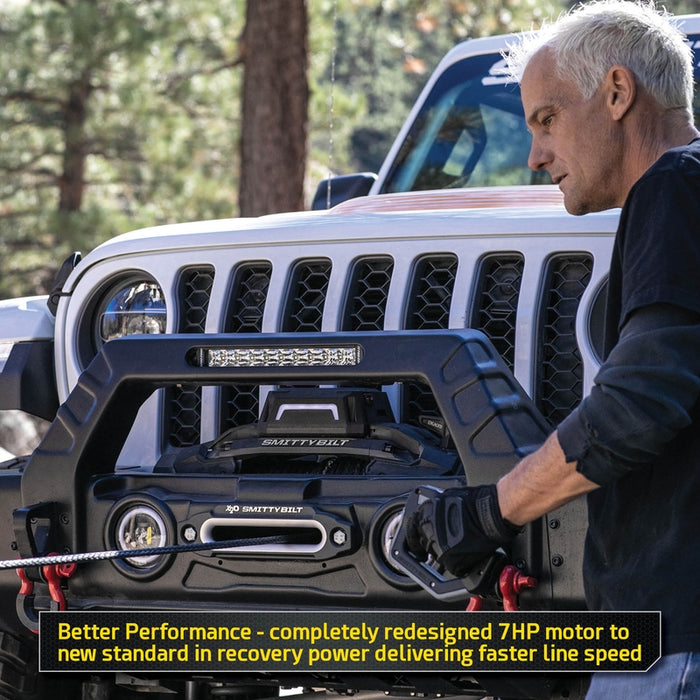 Smittybilt X2O GEN 3 10K Winch with Synthetic Rope Model 98810