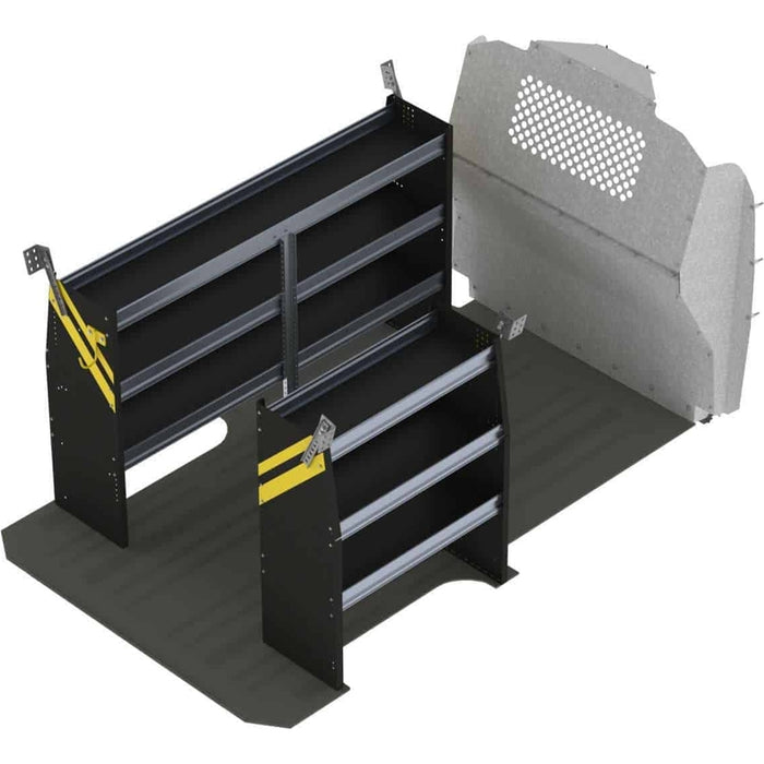 Ranger Design Contractor Van Shelving Package for Mercedes Metris All Wheelbase - Single Sliding Door Model MML-10