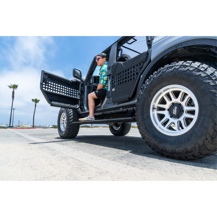 Body Armor 4x4 Ford Bronco 4 Door E-Power Board Steps Model FB-4500