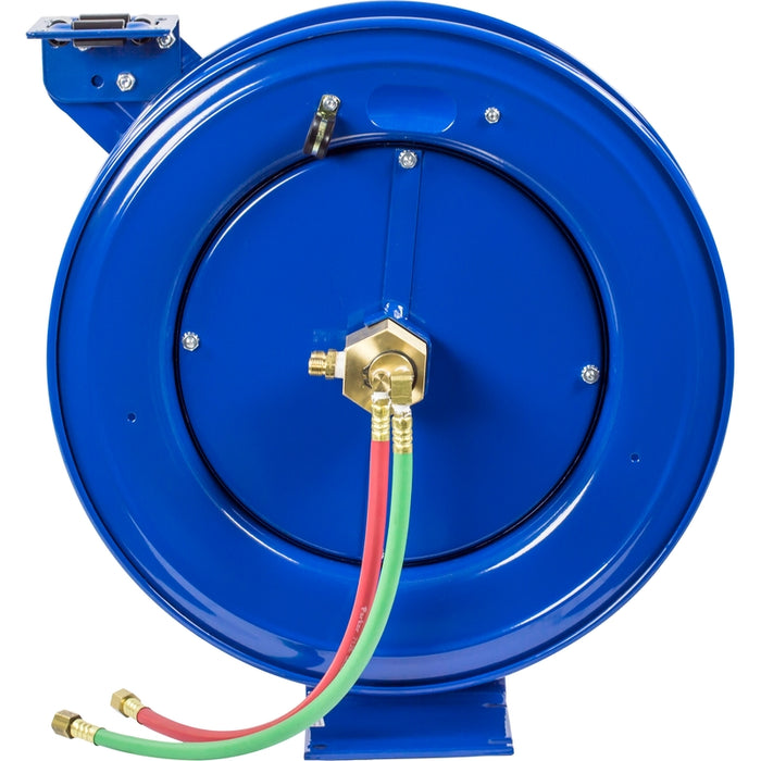 Coxreels SHW Series Spring Driven Welding Hose Reel 1/4 in. x 75 ft. - No Hose 200 PSI Oxy-Acetylene Model SHWL-N-175