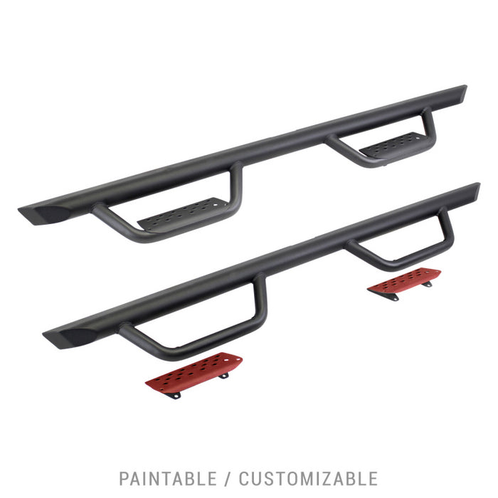 Go Rhino Dominator Xtreme D2 Side Steps with Rocker Panel Mounting Bracket Kit Model D224054T