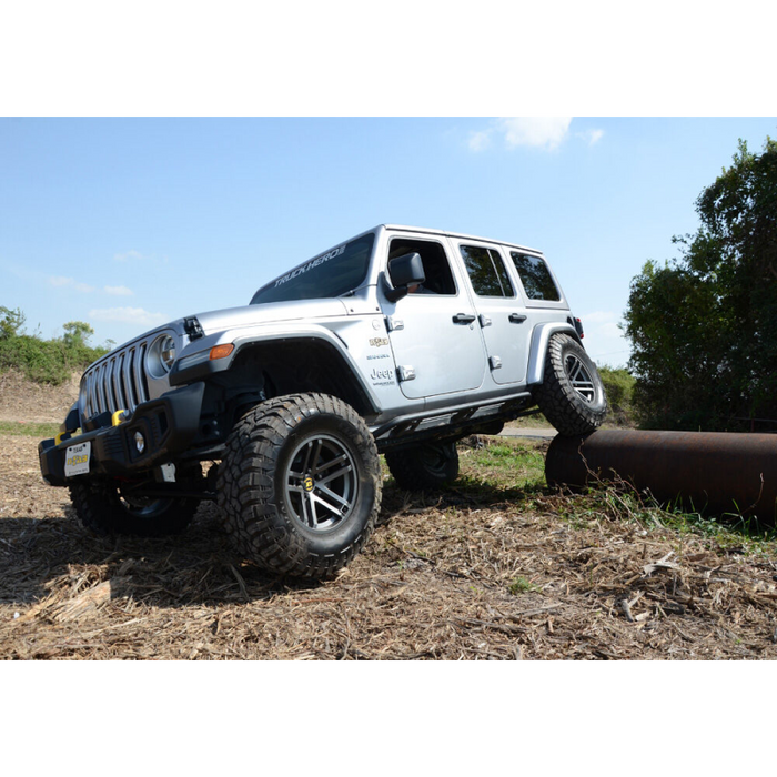 N-Fab Trailslider Rock Sliders Textured Black Steel Model TSJ194-TX