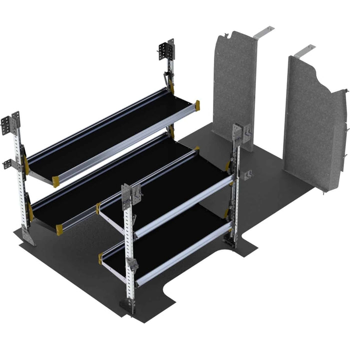 Ranger Design Delivery Van Shelving Package for Chevrolet Express 135" Wheelbase Model GSR-19
