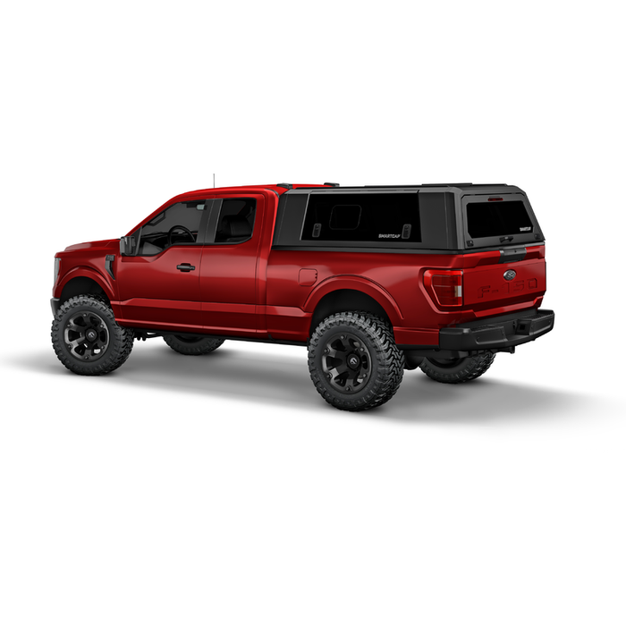 SmartCap Matte Black Truck Bed Cap EVO Sport Series w/ Vertical Locks Model EV0319-MB