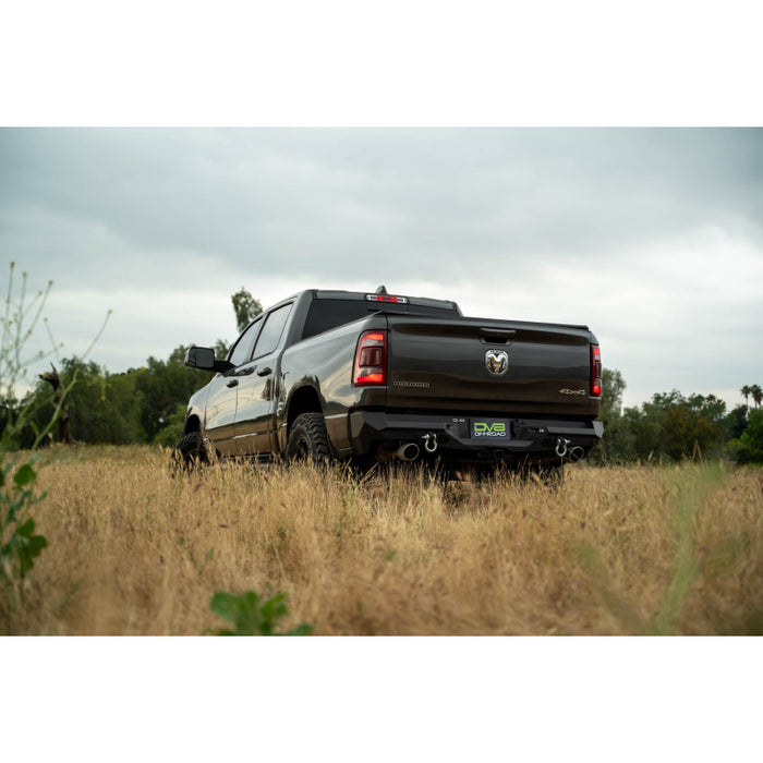 DV8 Offroad 2019-2024 Ram 1500 non-Rebal Spec Series Rear Bumper Model RBDR1-03