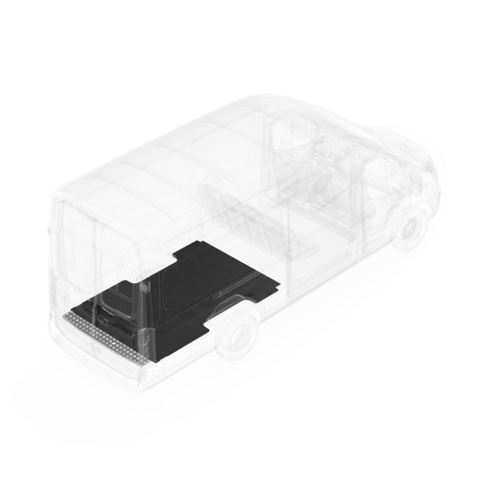 LEGEND AutoMat Bar Kit with Sills Dual Side Doors Ford Transit 148" Extended Wheelbase Cargo Van 1 Pc Model 751-043-7021.2