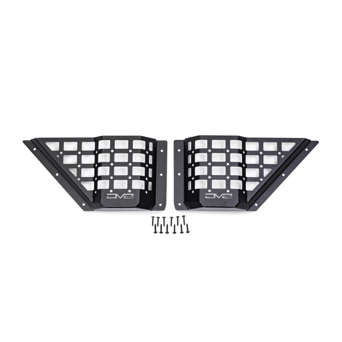 DV8 Offroad 2021-2026 Ford Bronco Front Door Pocket Molle Panels Model MPBR-05