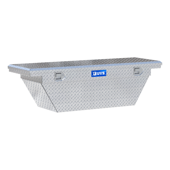 UWS 60" Deep Angled Truck Tool Box, Low Profile (LTL Shipping Only) Model TBSD-60A-LP