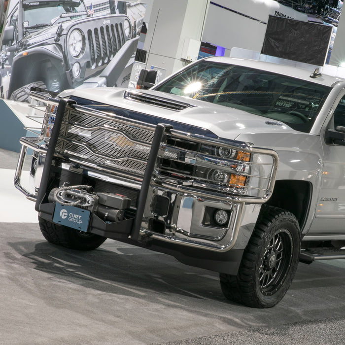 Luverne Prowler Max Polished Stainless Grille Guard Select Silverado 2500 3500 HD Model 310713-321512