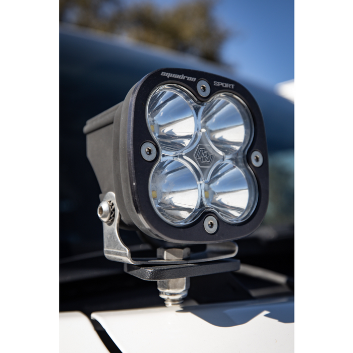 Rago Fabrication 2010-2023 5th Gen Toyota 4Runner Low Profile Ditch Light Mounts Model R1000T4RUDIT-LP