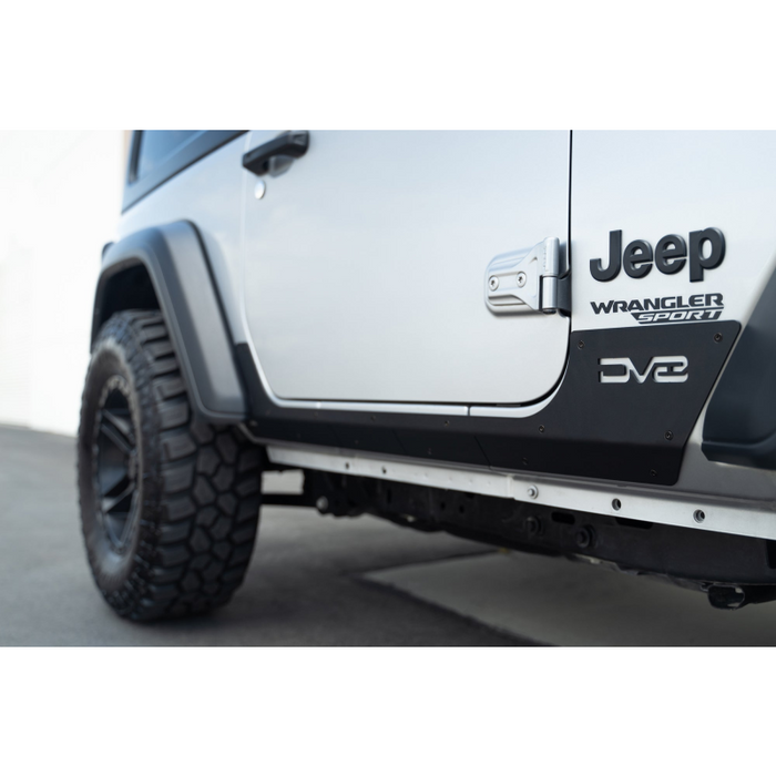 DV8 Offroad 2018-2026 Jeep Wrangler JL 2-Door Rock Skins Model SRJL-29