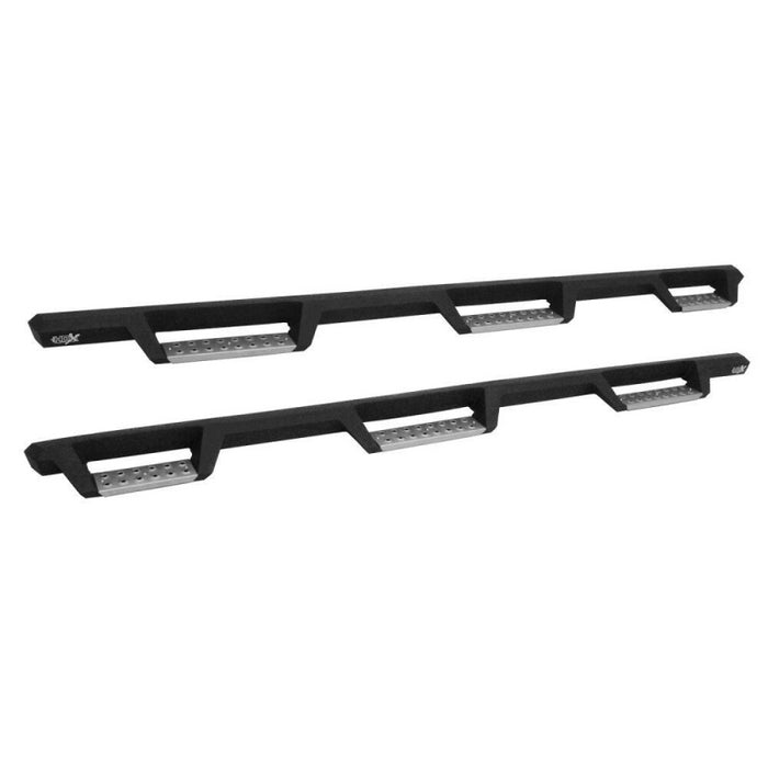 Westin HDX Drop Wheel to Wheel Side Steps Textured Black Stainless Steel For Double Cab Model 56-5345952