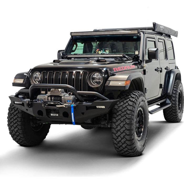 Westin XTS Winch Mount Front Bumper Textured Black Model 59-711195