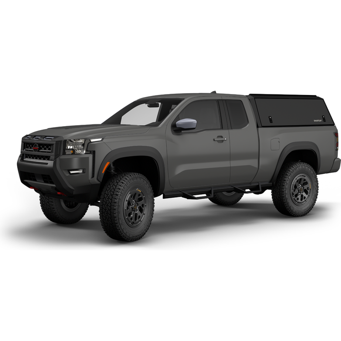 SmartCap Matte Black Truck Bed Cap EDGE Defender Series w/ Vertical Locks Model ED0931-BN