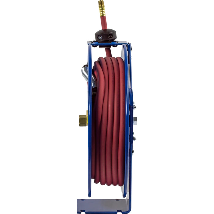 Coxreels P Series Performance Spring Driven Hose Reel 1/4 in. x 10 ft. - Hose Included 300 PSI Model P-LP-110