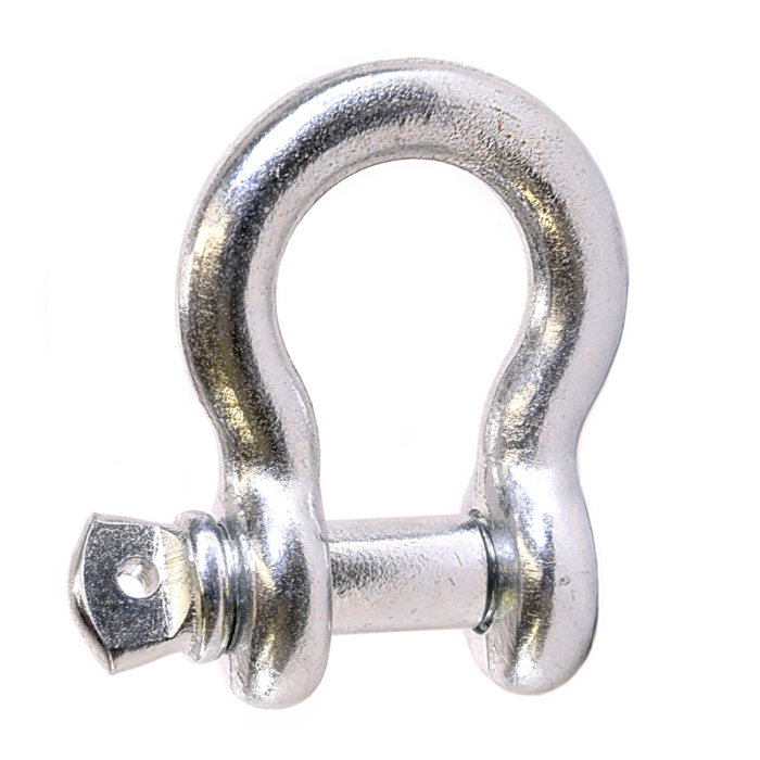 TrailFX Bumper D-Ring Single Silver Model WA044