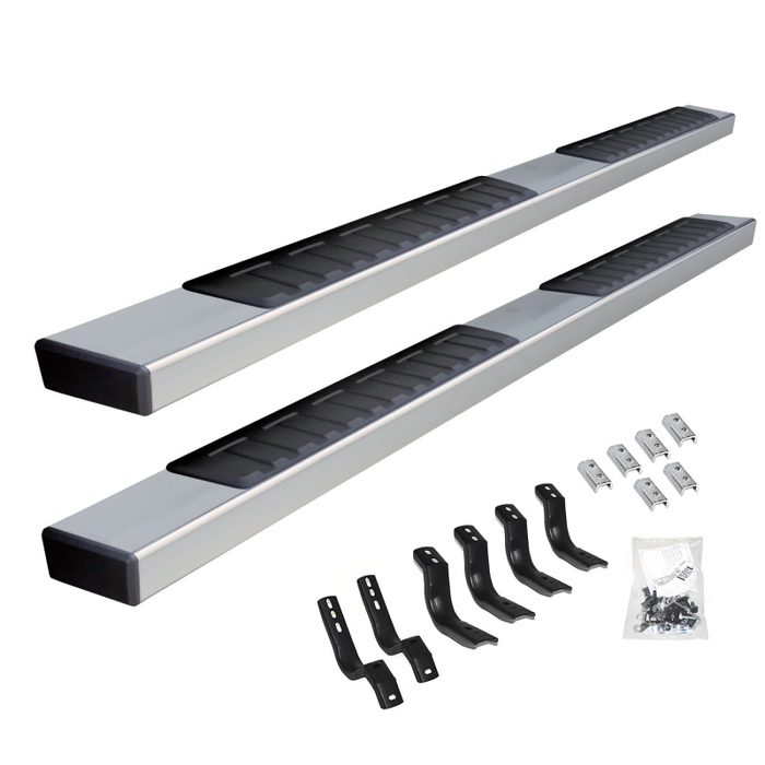Go Rhino 6" OE Xtreme II Step Nerf Bars with Mounting Brackets Kit Model 6862443580PS