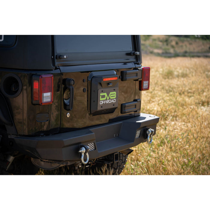 DV8 Offroad 2007-2018 Jeep Wrangler JK JKU Spare Tire Delete Model TSJK-01