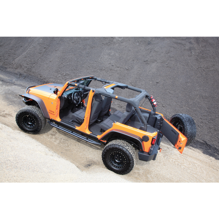 Bedrug Jeep Bedtred 4Dr Front 4Pc Floor Kit (Inc Heat Shields) Model BTJK07F4