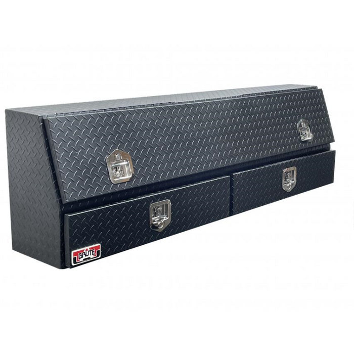 Brute 72" Contractor Topsider W/ Drawers & Single Door Black Texture Coat Model TBS200-72-BD-BT