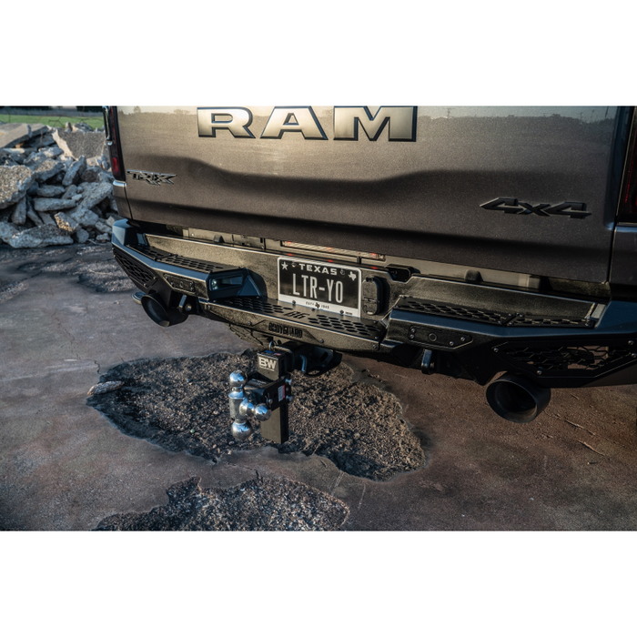 Bodyguard Freedom Rear Sensor Cutouts Dual Exhaust Texture Black Powder Coat Model MGR21LYT
