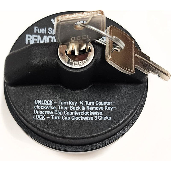Titan Fuel Tanks Locking Black Fuel Cap For 5410050 Model 9901750