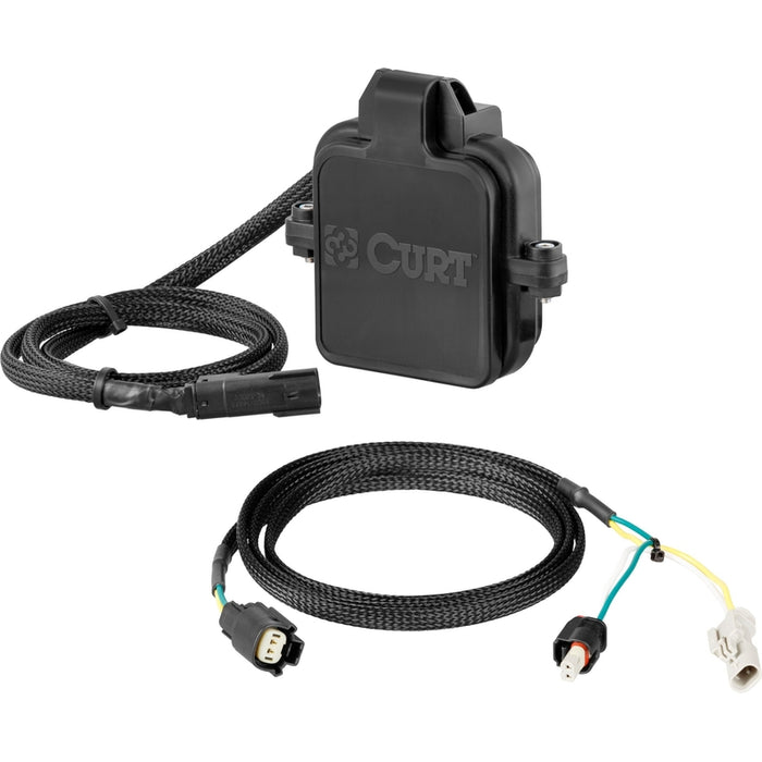 CURT Protective Tailgate Sensor with 2-1/2" Hitch Cap, Fits Select Chevrolet Multi-Flex, GMC Multi-Pro Model 58268