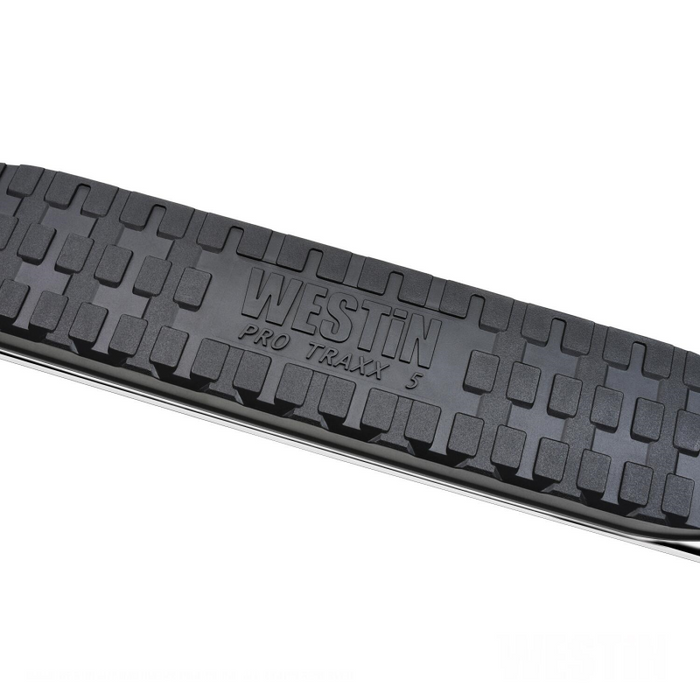 Westin PRO TRAXX 5 Oval Wheel to Wheel Step Nerf Bars Stainless Steel Model 21-534760